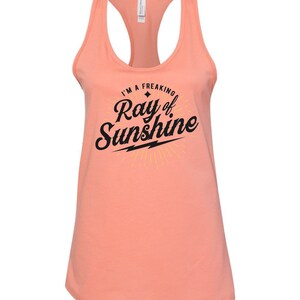 Ray of Sunshine Women&#39;s Racerback Tank Top