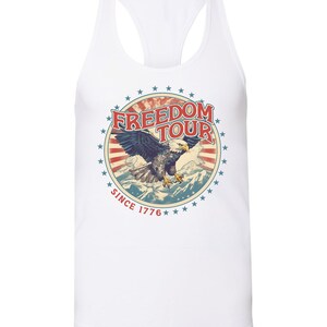 Freedom Tour Women&#39;s Racerback Tank Top