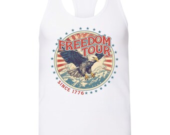Freedom Tour racerback-tanktop dames
