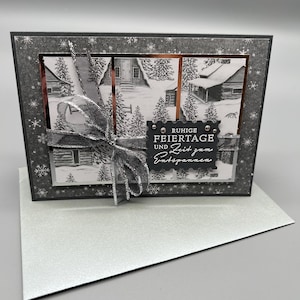 Karte, Grußkarte, Geschenkkarte, Stampin up, Winterkarte