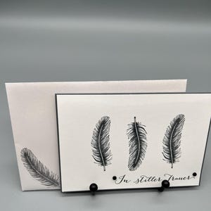 Carte, carte de voeux, carte cadeau, stampin up, deuil