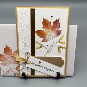 Karte, Grußkarte, Geschenkkarte, Stampin up, Einfach-so-Karte, Liebe, Freundschaft, Geburtstag, Männerkarte, Vatertag, Herbst
