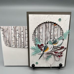 Karte, Grußkarte, Geschenkkarte, Stampin up, Weihnachtskarte, Winterkarte