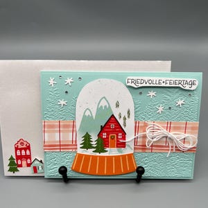 Karte, Grußkarte, Geschenkkarte, Stampin up, Weihnachtskarte, Winterkarte