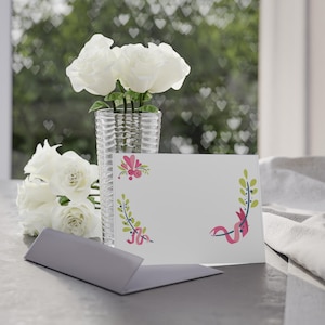 Postal floral / Ideal para saludos / Eventos especiales / Tarjeta de felicitación / Colorida / Tarjeta de agradecimiento / Imprimible / Agrega tu texto / Editable