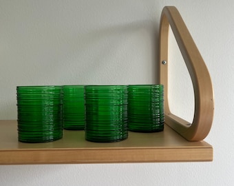 Set of 4 Kaj Franck Rustica tumblers for Nuutajärvi