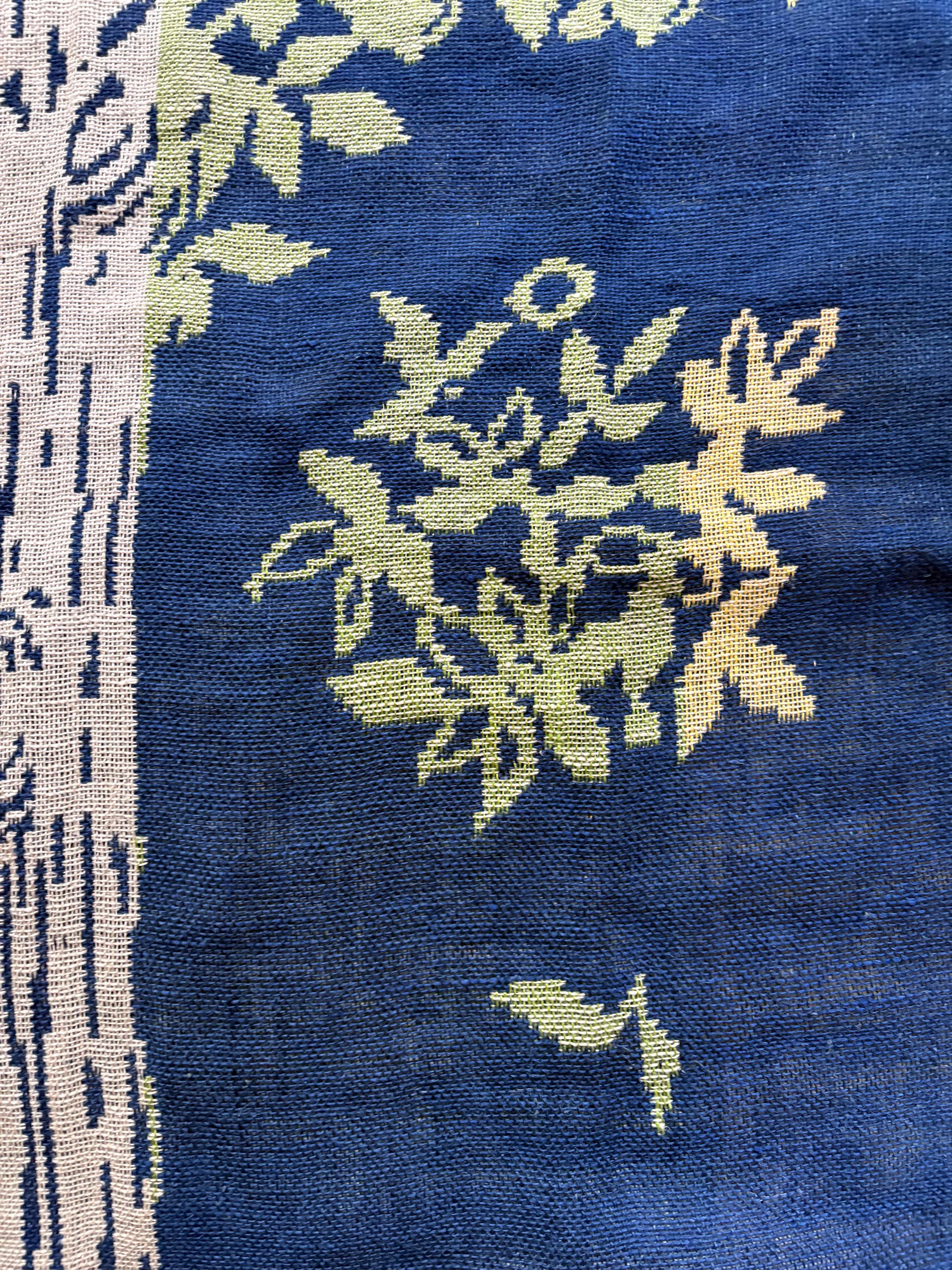 Vintage Handwoven Finnish Art Textile | Helmi Vuorelma, Maija