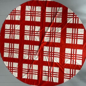 Vintage Marimekko &#39;Ristikko&#39; Tischdecke von Kerstin Ratia | Mid-Century Modern, skandinavisches Design