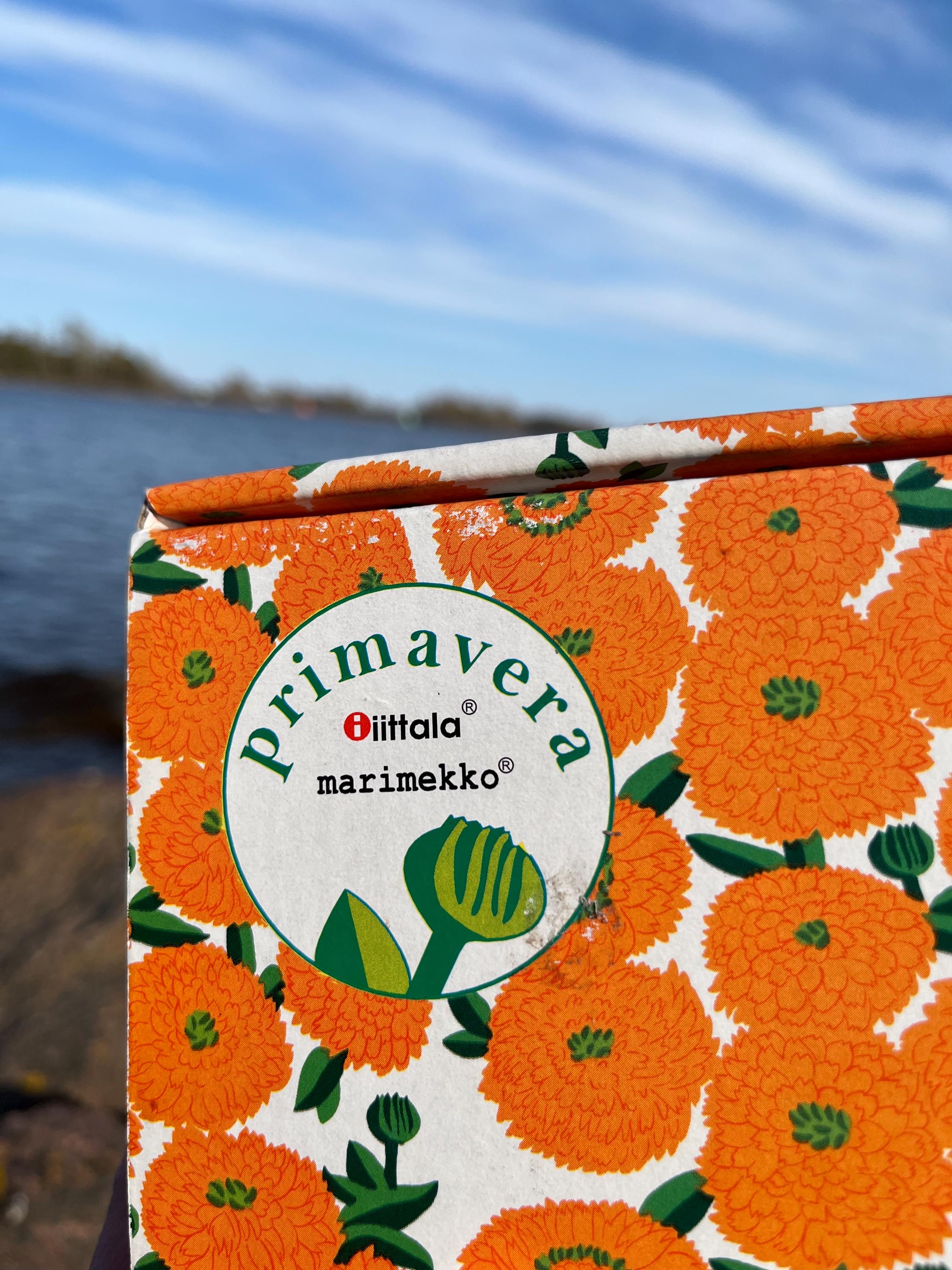 Vintage Marimekko & Iittala Primavera Egg Cups in Original