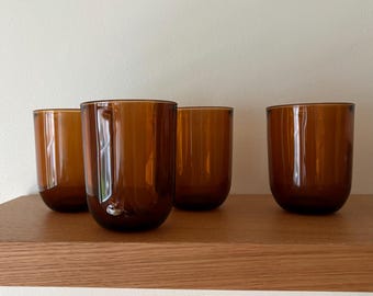 Kaj Franck Luna Tumblers | Set of 4 Vintage Tumblers  | Retro Scandinavian Tableware