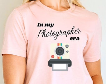 In My Photographer Era Polaroid Tee