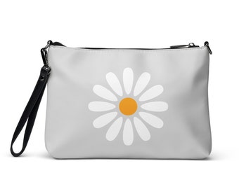 Grey Daisy Bag