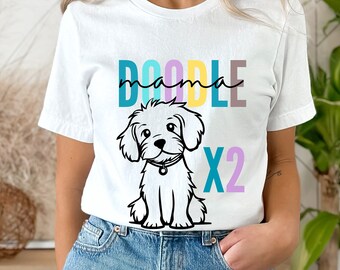 Doodle Mom Shirt X2