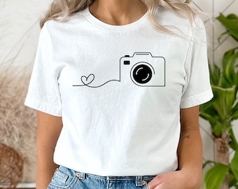 Love the Camera Photographer Tee