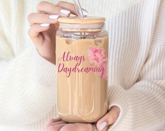 Always Daydreaming Iced Coffee Cup