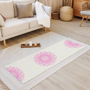 Pink Mandala Yoga Mat