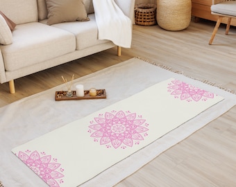 Pink Mandala Yoga Mat