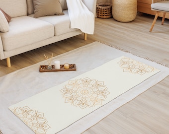Gold Mandala Yoga Mat