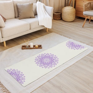 Purple Mandala Yoga Mat