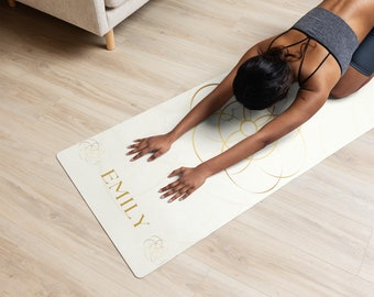 Custom Sacred Geometry Yoga Mat