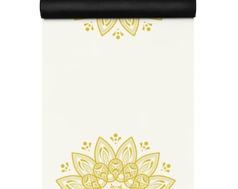 Gold Mandala Yoga Mat