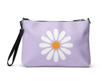 Purple Daisy Bag for Spring
