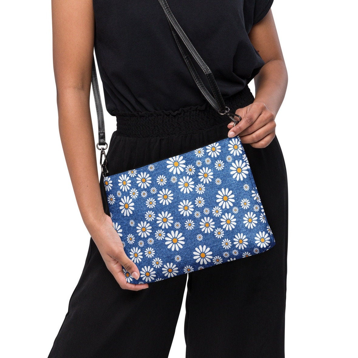 【MARITHE x DAISY SYNDROME】DENIM SHOULDER BAG★25SS★限定版 Women's Denim Satchel Crossbody Bag Shoulder Handbags Jean
