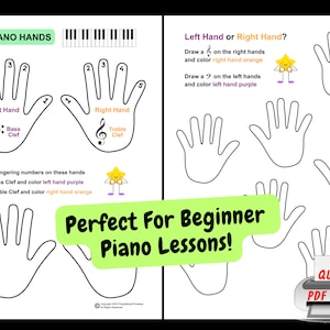 Mes Mains De Piano, Apprentissage De La Clé De Sol, Clé De Fa, Doigté De Piano, Leçons De Piano Pour Débutants, Leçons De Piano Pour Préscolaire, Musique À Imprimer