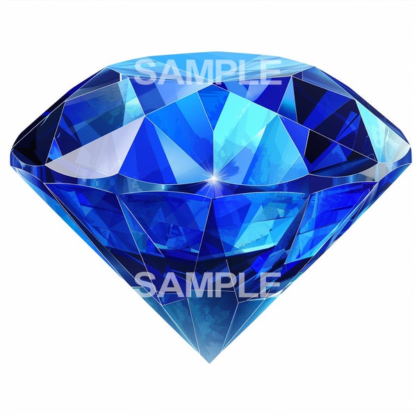 Sapphire Clipart  - PNG format