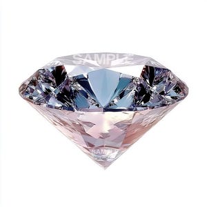 Art Diamond Clipart PNG - Sparkling Graphics for Crafts, Designs & Invitations - High-Quality Digital Download