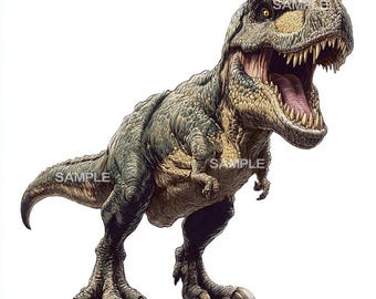 T-Rex Clipart - Dinosaur Clipart - PNG format
