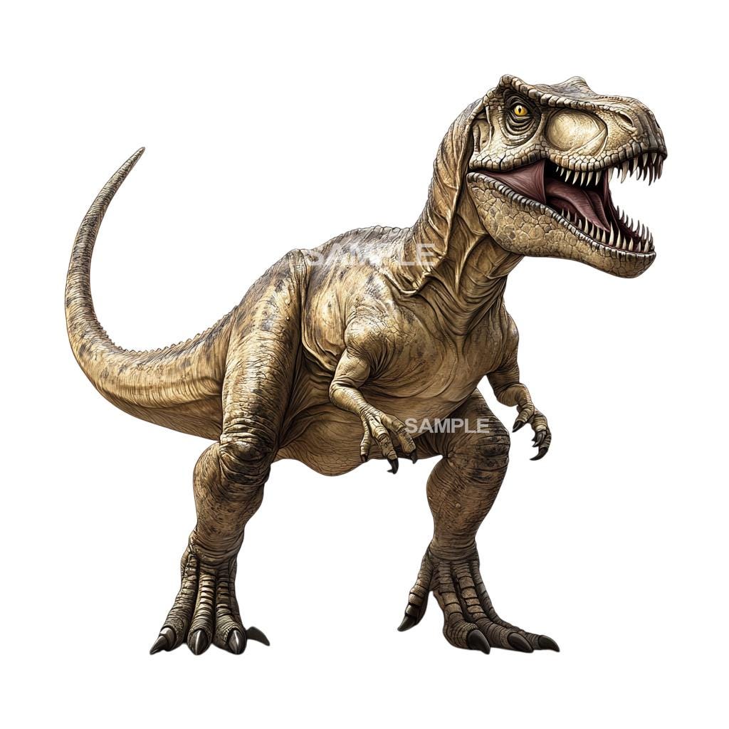 T-Rex クリップアート - 恐竜クリップアート - PNG 形式 - Etsy 日本