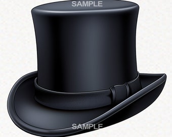 Chapeau haut de forme Clipart HD - PNG