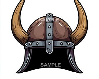 Viking Helmet Clipart PNG Format, Digital Download for Weddings