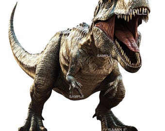 T-Rex Clipart - Dinosaur Clipart - PNG format