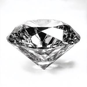 Art Diamond Clipart PNG - Sparkling Graphics for Crafts, Designs & Invitations - High-Quality Digital Download