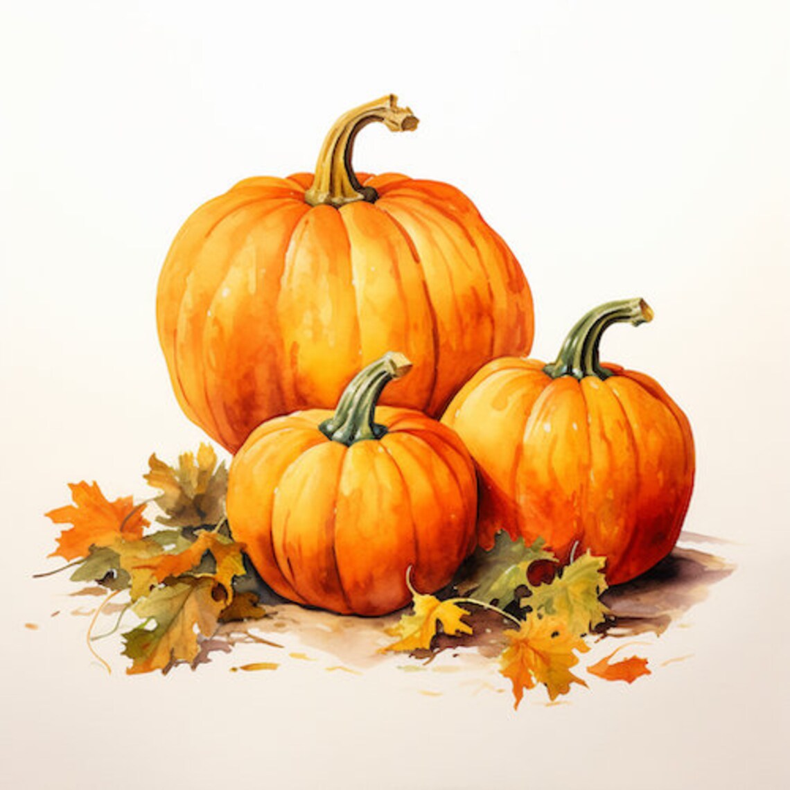20-water-color-pumpkin-illustrations-etsy