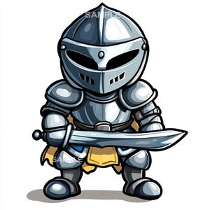 Knight Clipart  - PNG format, commercial use approved