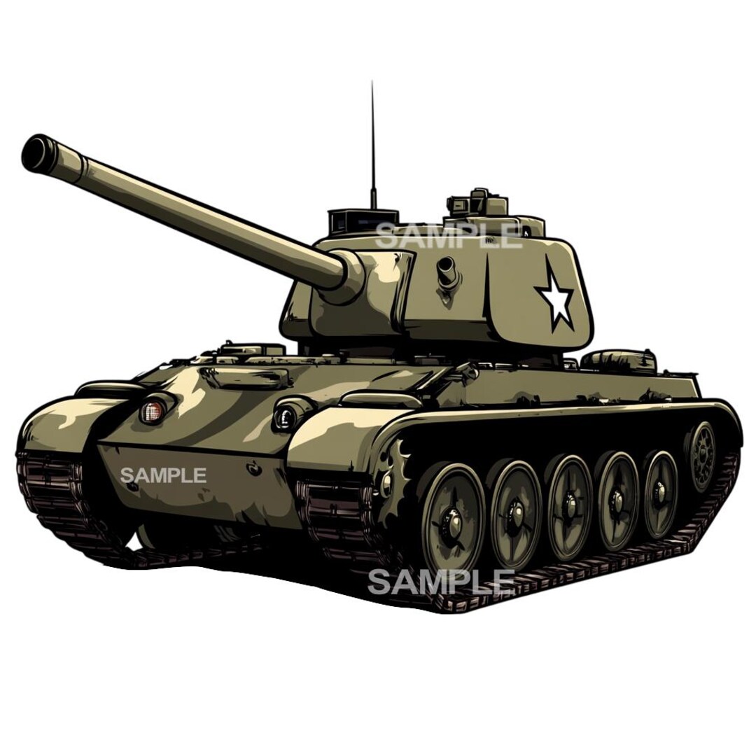 Army Tank Clipart – PNG Image (digital Download - Etsy