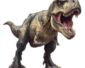 T-Rex Clipart - Dinosaur Clipart - PNG format