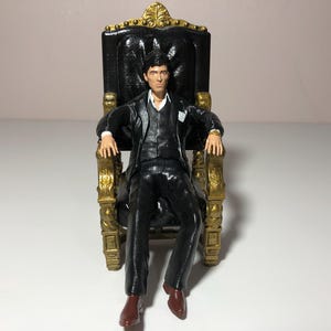 Tony Montana Scarface | Tony Montana Figure | Tony Montana Figure | Sitting Tony Montana | Scarface Figures | Al Pacino Figure Movie Figure