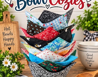 Reversible bowl cozy