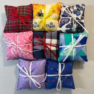 Reusable Flannel Hand Warmers: Jasmine Rice Filled, Set of 2