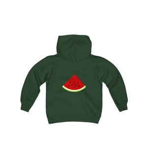 Watermelon Cotton Heavy Hoodie 80%of proceeds go to the MSFfor Palestine image 5