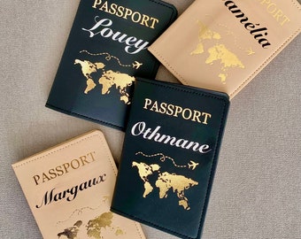 Personalized passport cover / personalized passport case