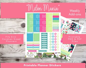Planner sticker weekly kit printable template digital sticker sheet fall digital planner sticker download for Erin Condren planner