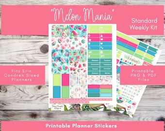 Planner sticker weekly kit printable template digital sticker sheet fall digital planner sticker download for Erin Condren planner