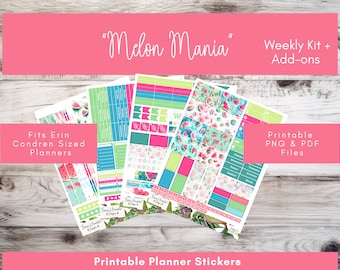Planner sticker weekly kit printable template digital sticker sheet fall digital planner sticker download for Erin Condren planner