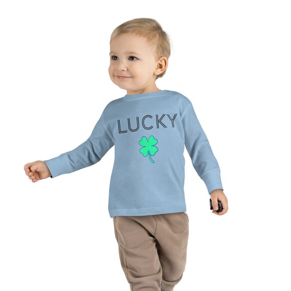 Tee-shirt Manches Longues | Bleu Bonheur