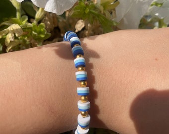 Ocean blue bracelet